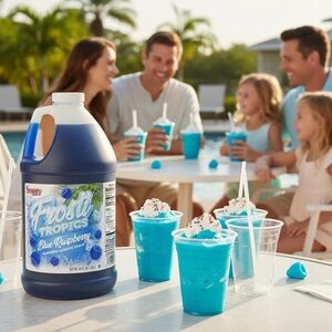 Blue Raspberry Slushy Syrup